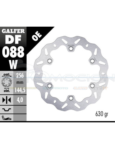 DISC WAVE FIXED 256X4MM HONDA RS150 2017 (FRONT)