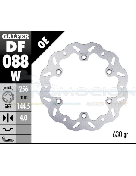 DISC WAVE FIXED 256X4MM HONDA RS150 2017 (FRONT)