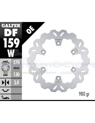 DISC WAVE FIXED 270X5MM KAW GPZ 500 89-93-GPZ 600 (FRONT)