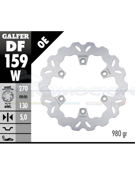 DISC WAVE FIXED 270X5MM KAW GPZ 500 89-93-GPZ 600 (FRONT)