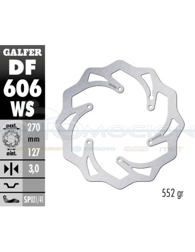 DISC WAVE FIXED OVERSIZE 270X3MM KTM