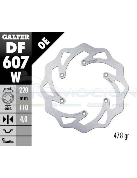 DISC WAVE FIXED 220X4MM KTM