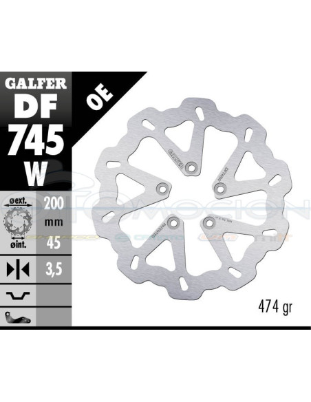 DISC WAVE FIXED 200X3,5MM BETA