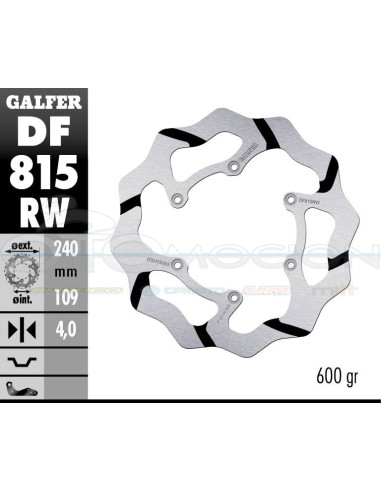 DISC WAVE FIXED GROOVED 240X4MM BETA RR 4T (REAR)