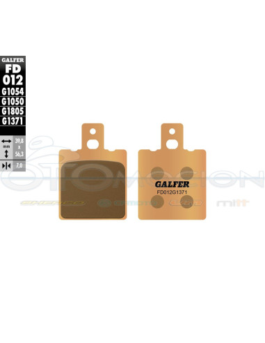 SINTER STREET BRAKE PADS