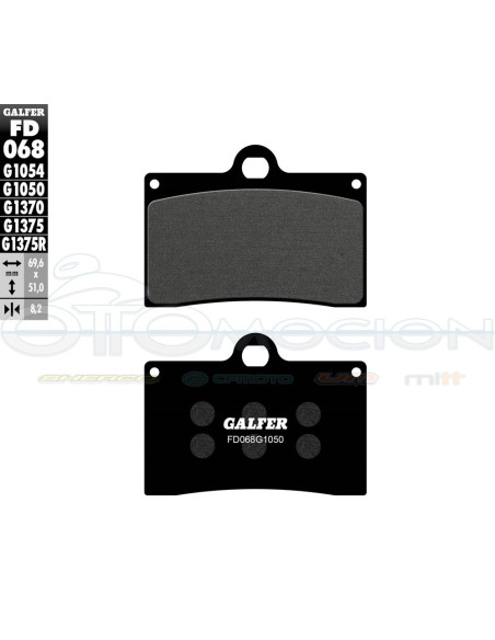 SCOOTER BRAKE PADS