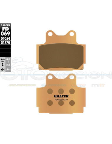 SINTER STREET BRAKE PADS