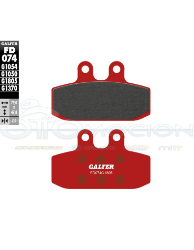 TRIAL TOP BRAKE PADS