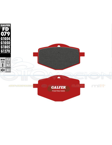 TRIAL TOP BRAKE PADS