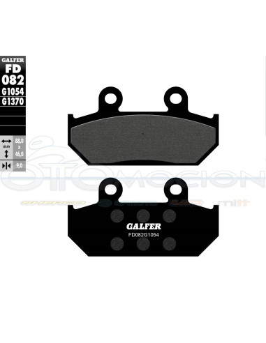 SEMI METAL BRAKE PADS