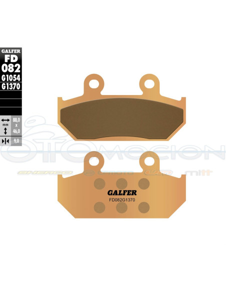 SINTER STREET BRAKE PADS