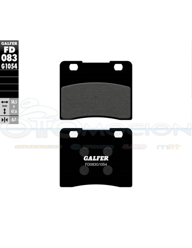 SEMI METAL BRAKE PADS