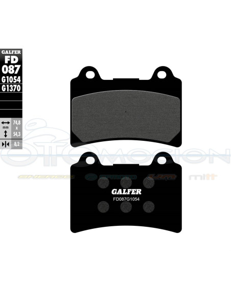 SEMI METAL BRAKE PADS