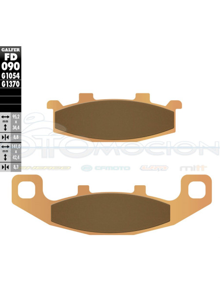 SINTER STREET BRAKE PADS