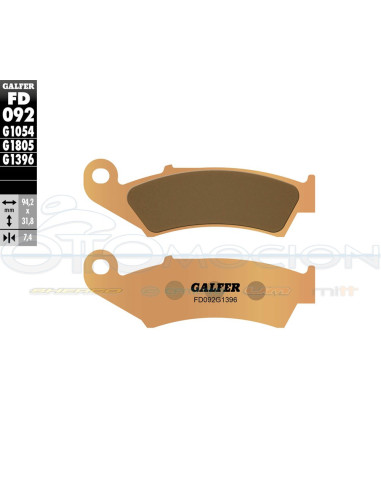 SINTER OFF-ROAD BRAKE PADS