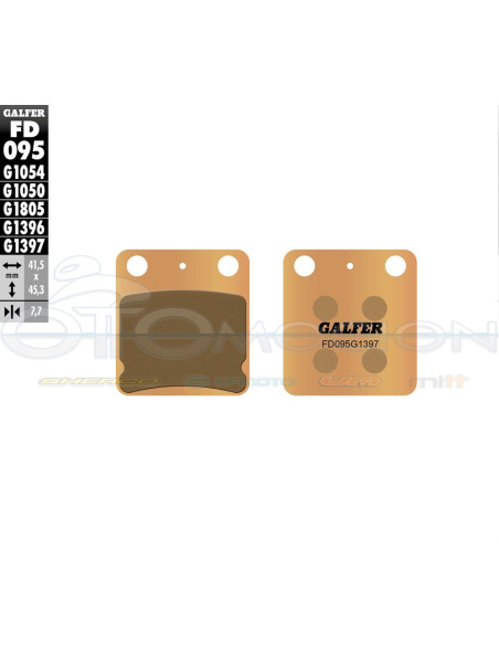 SINTER QUADS BRAKE PADS