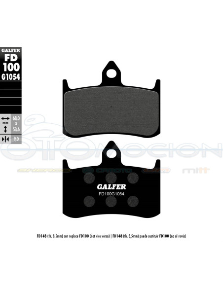 SEMI METAL BRAKE PADS