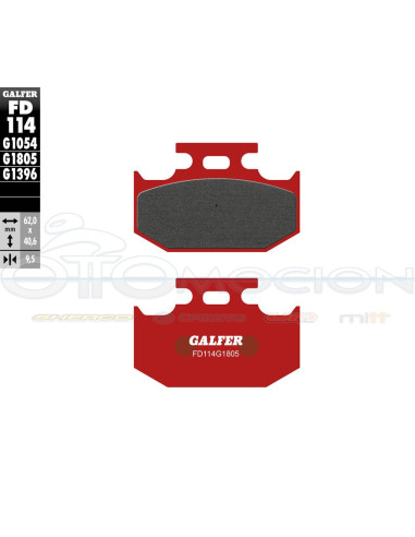 TRIAL TOP BRAKE PADS