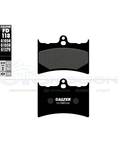 SCOOTER BRAKE PADS