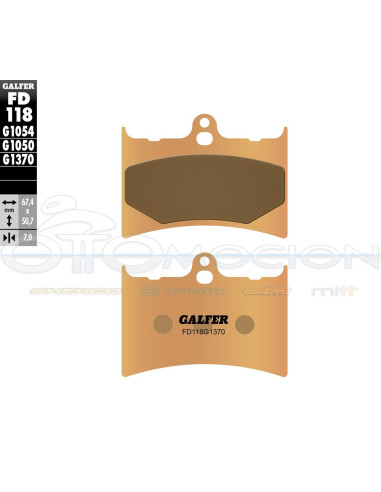 SINTER STREET BRAKE PADS