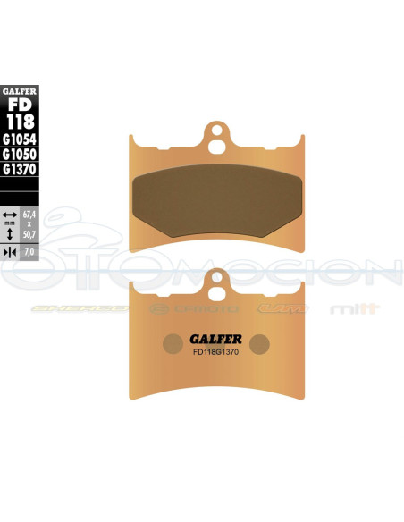 SINTER STREET BRAKE PADS