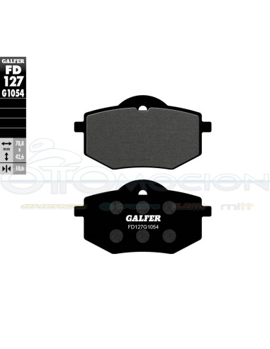 SEMI METAL BRAKE PADS