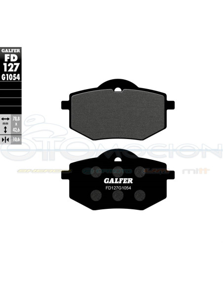 SEMI METAL BRAKE PADS