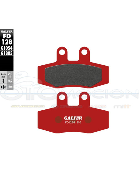 TRIAL TOP BRAKE PADS