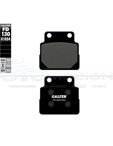 SEMI METAL BRAKE PADS