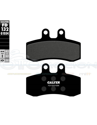 SEMI METAL BRAKE PADS