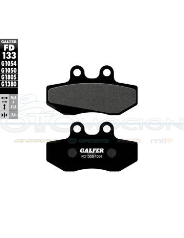 SEMI METAL BRAKE PADS