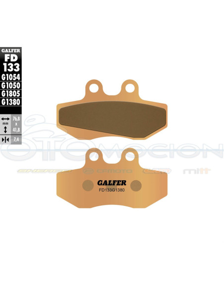 SINTER SCOOTER BRAKE PADS