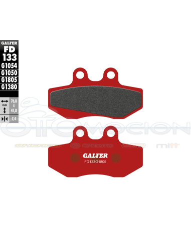 TRIAL TOP BRAKE PADS