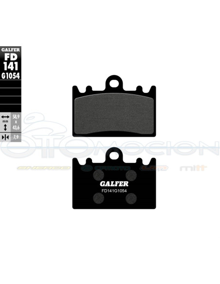 SEMI METAL BRAKE PADS