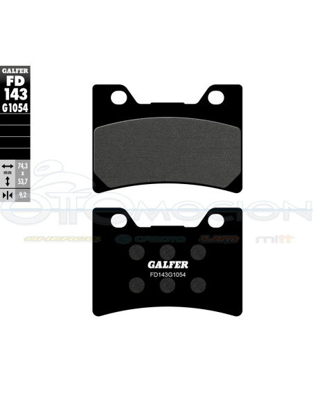 SEMI METAL BRAKE PADS