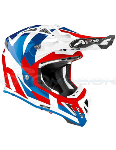 CASCO AIROH AVIATOR ACE TRICK BL-AZ-RJ S