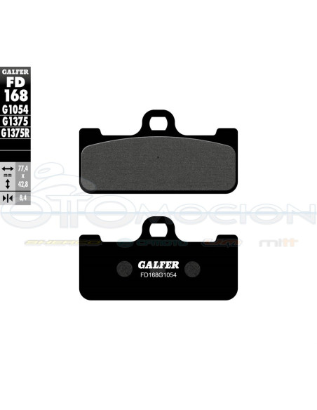 SEMI METAL BRAKE PADS