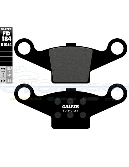 SEMI METAL BRAKE PADS