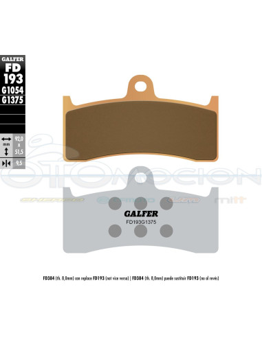 SINTER SPORT BRAKE PADS