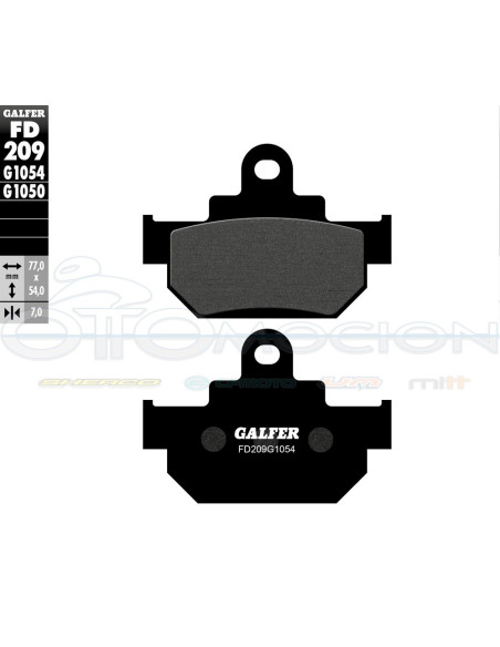 SEMI METAL BRAKE PADS