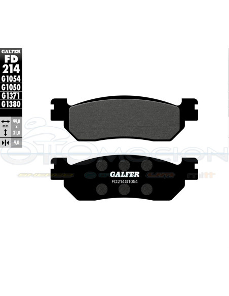 SEMI METAL BRAKE PADS