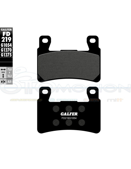 SEMI METAL BRAKE PADS