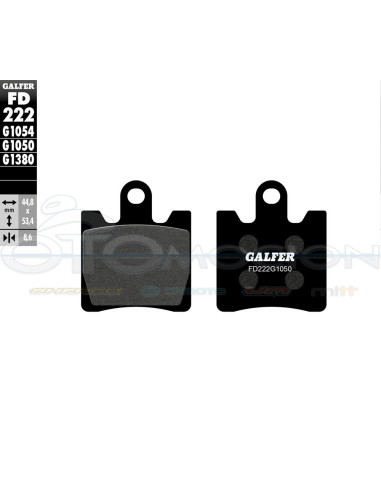 SCOOTER BRAKE PADS