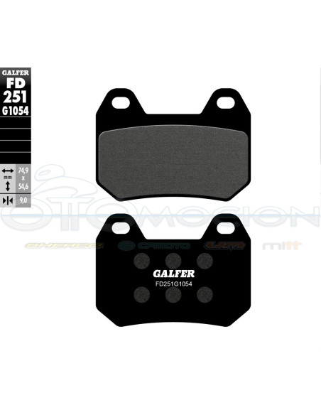 SEMI METAL BRAKE PADS