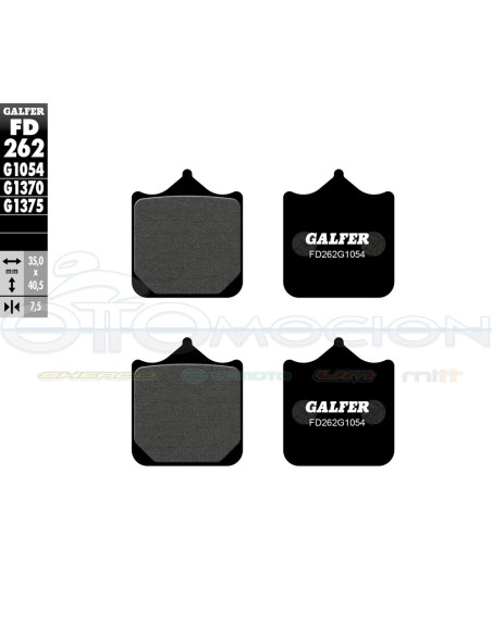 SEMI METAL BRAKE PADS