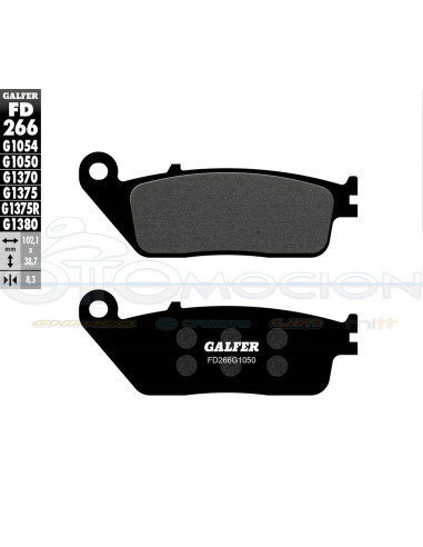 SCOOTER BRAKE PADS