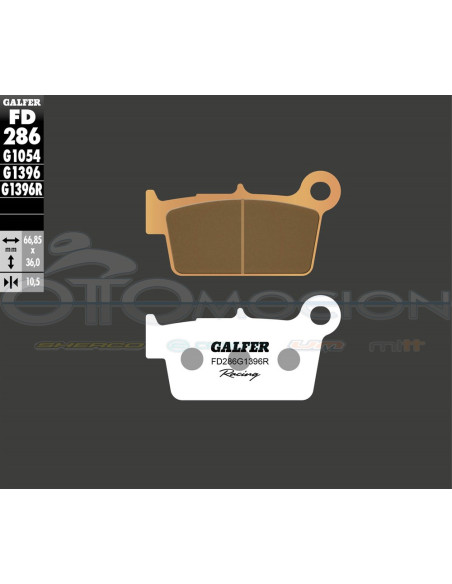 SINTER RACING OFF-ROAD BRAKE PADS