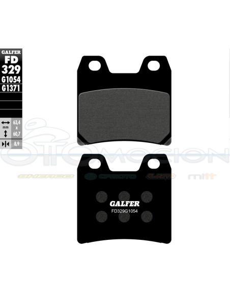 SEMI METAL BRAKE PADS