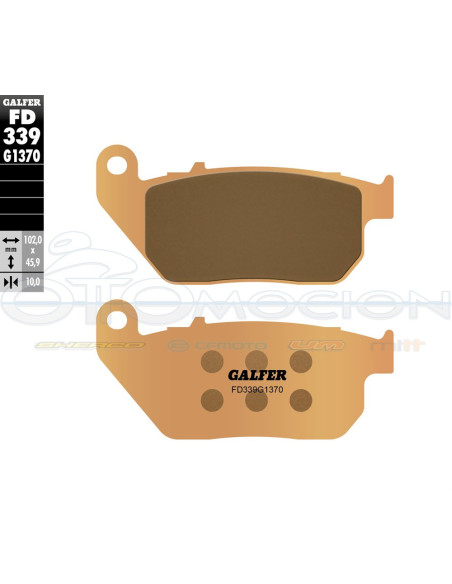 SINTER STREET BRAKE PADS