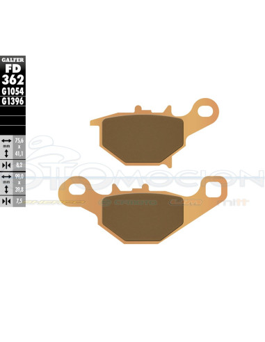 SINTER OFF-ROAD BRAKE PADS